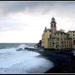 Mareggiata a Camogli