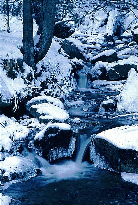 Variace v modré V - Černý potok