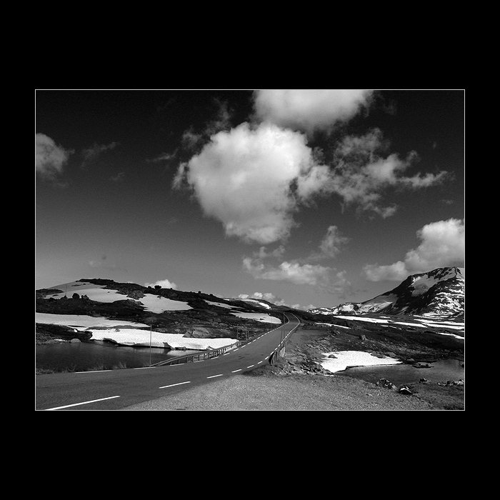 Norsko v b&w - serie 6/2. Jotunhaimen