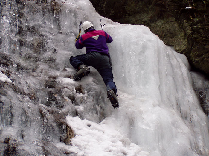 ice climbing
