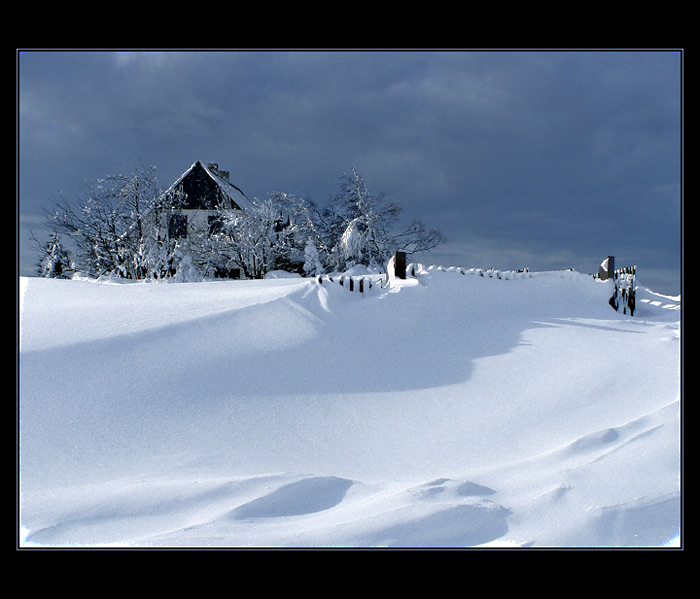 Tady bydlí....Děda Mráz...
