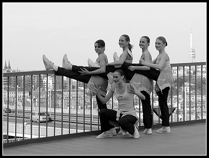 Tanečnice na Vyšehradě