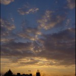 Obloha před západem
