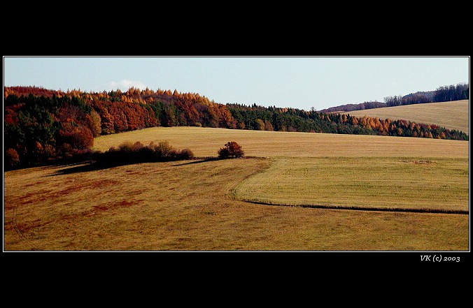 podzim v Bílých Karpatech