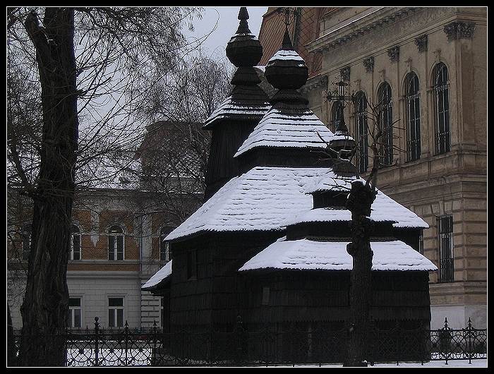 Drevený kostolík I.