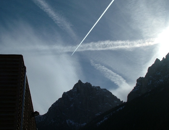Linie nad Alpami