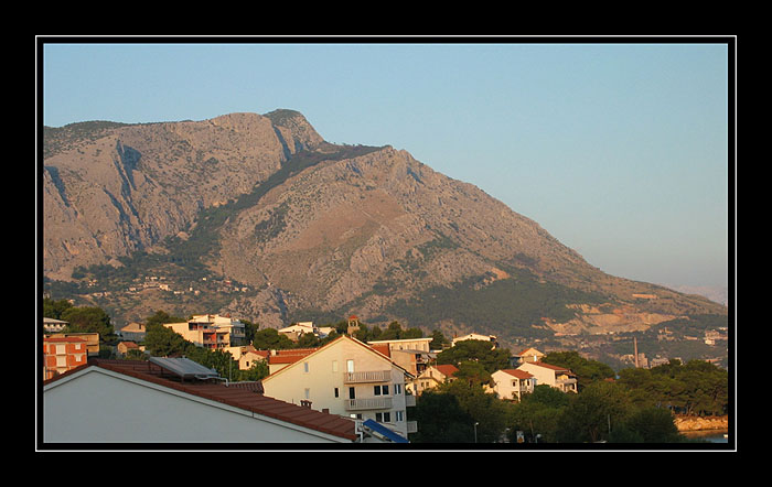 Pohled na Omiš