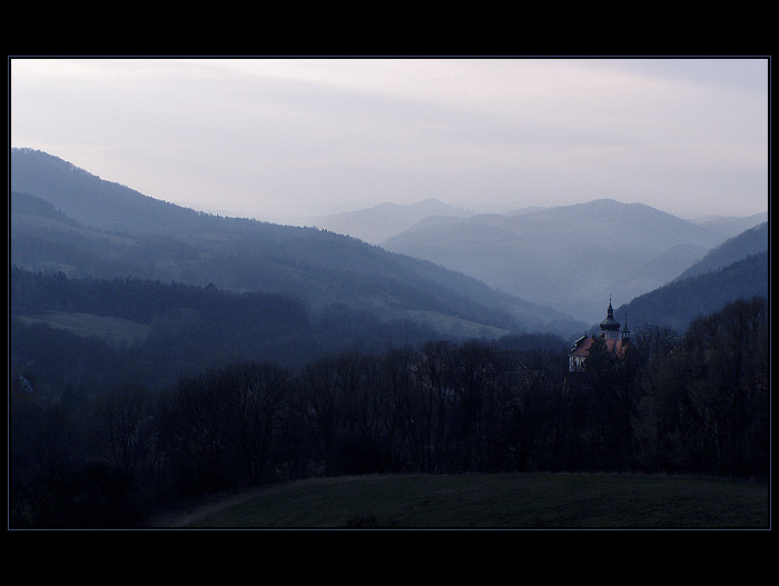 Podvečer v Českém středohoří