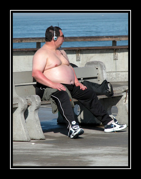 Man on Venice Pier