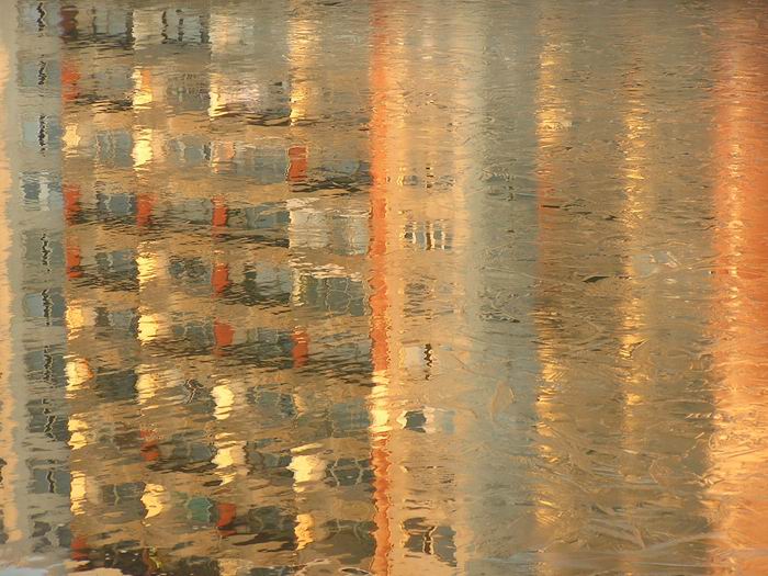 Vodný pohľad na Petržalku