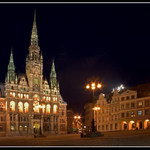 Noční radnice v Liberci