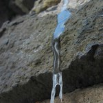 Umrzlá slza na tváři...