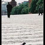 Tři chodci, tři směry.