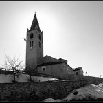 kostel ve Val Cenis