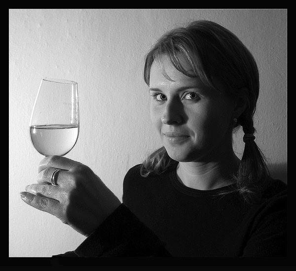 Lenička a sklenička