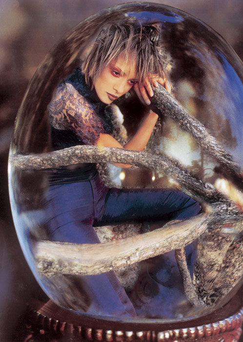 dreams inside glass ball