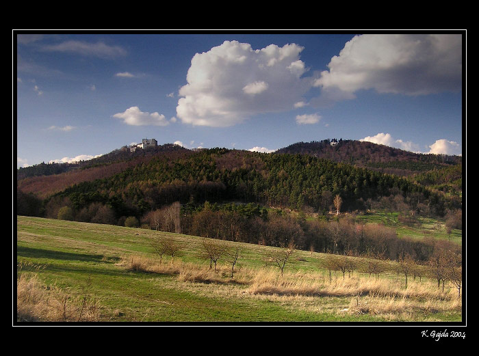 Buchlovský hrad a kaplička