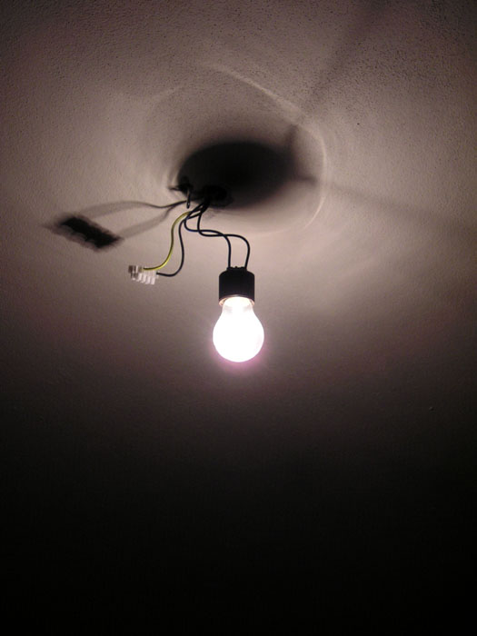 turn off the light! :)