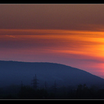 Zapad slnka nad Bratislavou