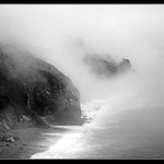 a Fog at Big Sur <br>California
