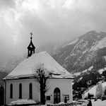 Maiskogel a Kitzsteinhorn v mlze