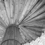 Vějíř schodišťový B/W