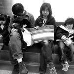 pohodička v Tokijskom metre