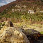 Vlhošť od Stříbrného vrchu