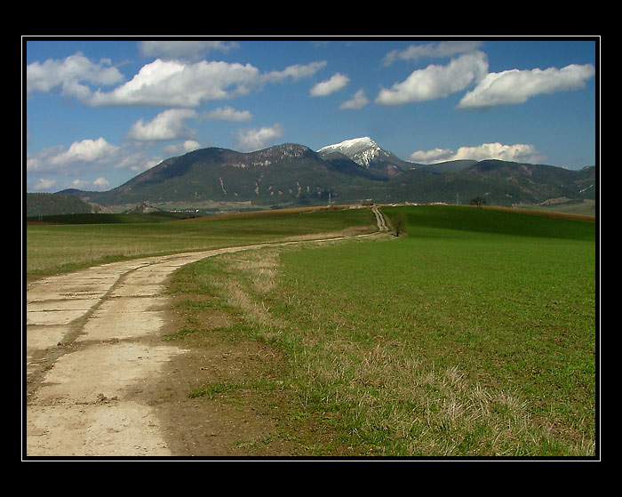 Cesta priamo na Velky Choc