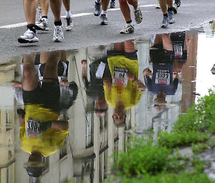 zmoklý maraton