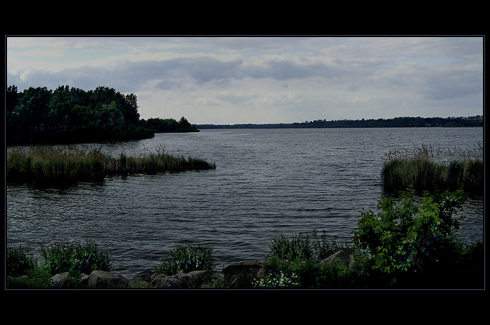 Podvečer u Nových Mlýnů...