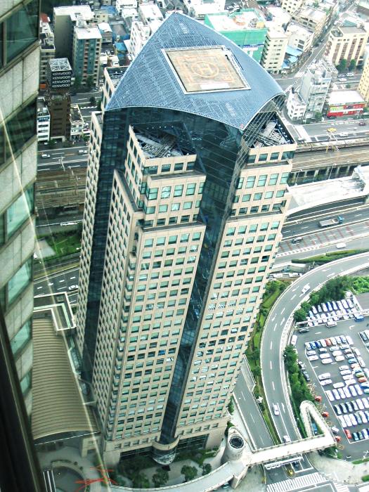 Heliport na vrsku skorapky