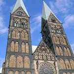 Kostel na náměstí v Brémách