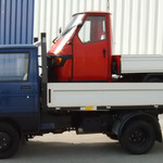 Malý samček a riadna samica....