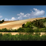 samotář v oblacích