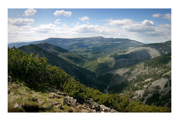 Vyhlídka u Kozích hřbetů ....