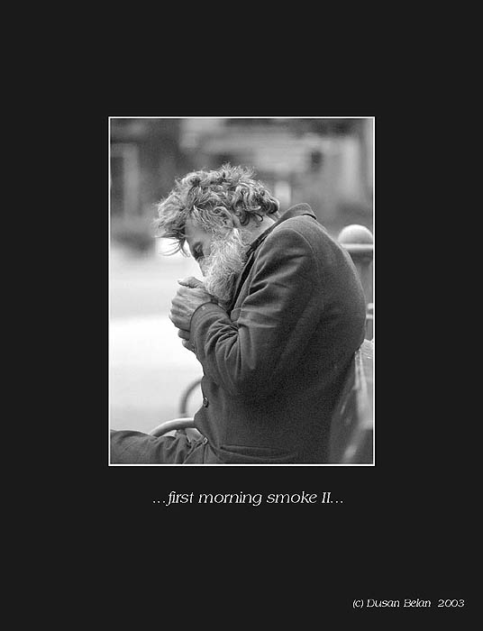 ...first morning smoke II...