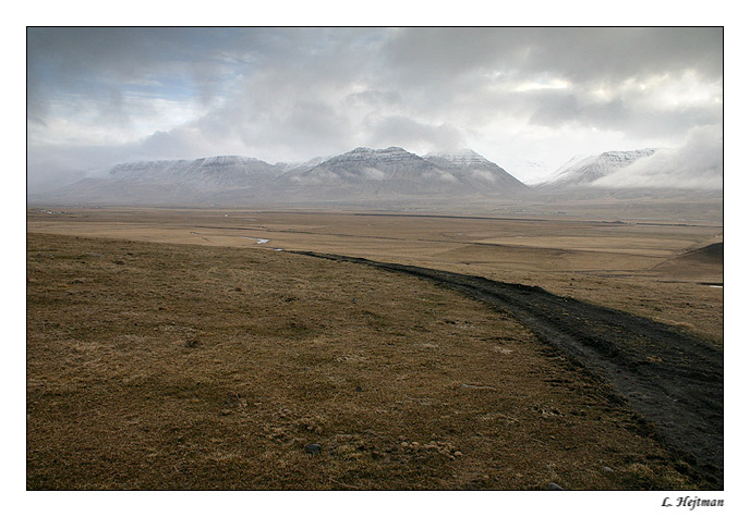 Island - Ráno u Bakkaflötu