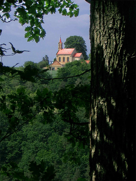 Kostelík sv. Jiří v Hradsku u Mšena