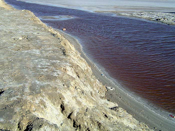 Tunisko - Solné jezero