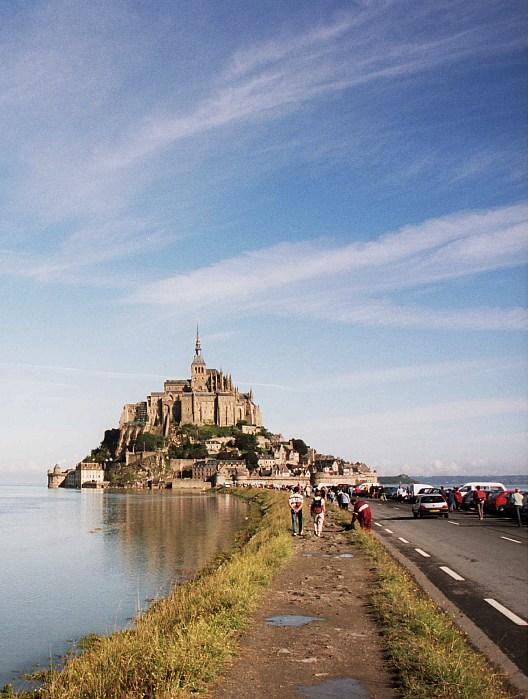 Ranní Mont St. Michel