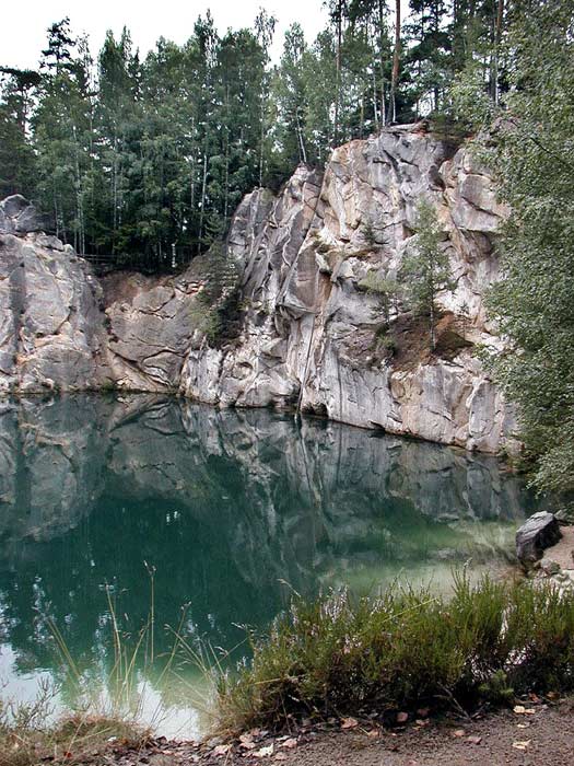 Pískovna v Adršpachu