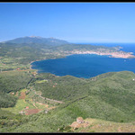 Elba-zelená, modrá