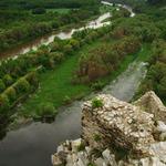 Turistický Děvín - Mokré podhradí