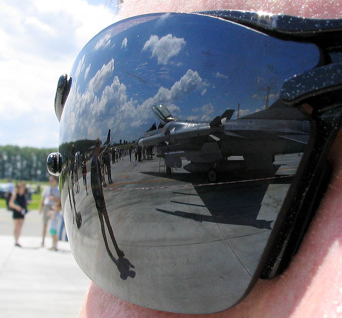 F-16 očima návštěvníků