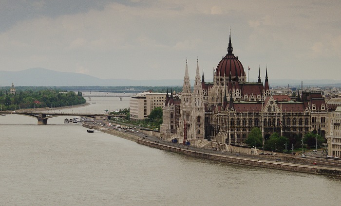 Turistická Budapešť - Parlament