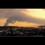 Temelínský čmoud nad Týnem :o)