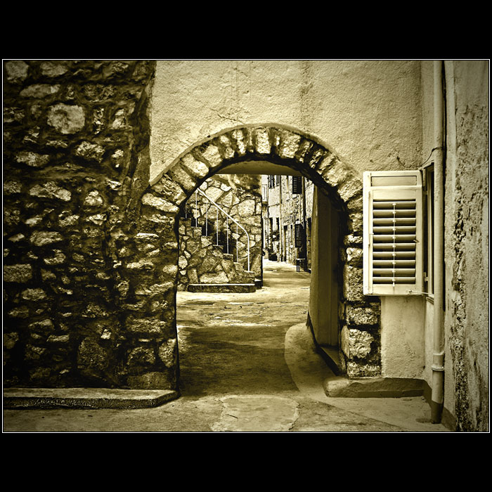 Chorvatska ulička...