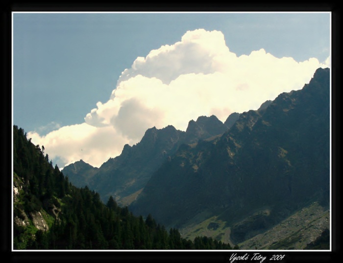 Oblaka nad Tatrami II