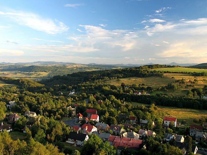 Podvečerní pohled z Tisé